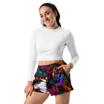 Women’s Athletic Shorts - Sultry Smoke