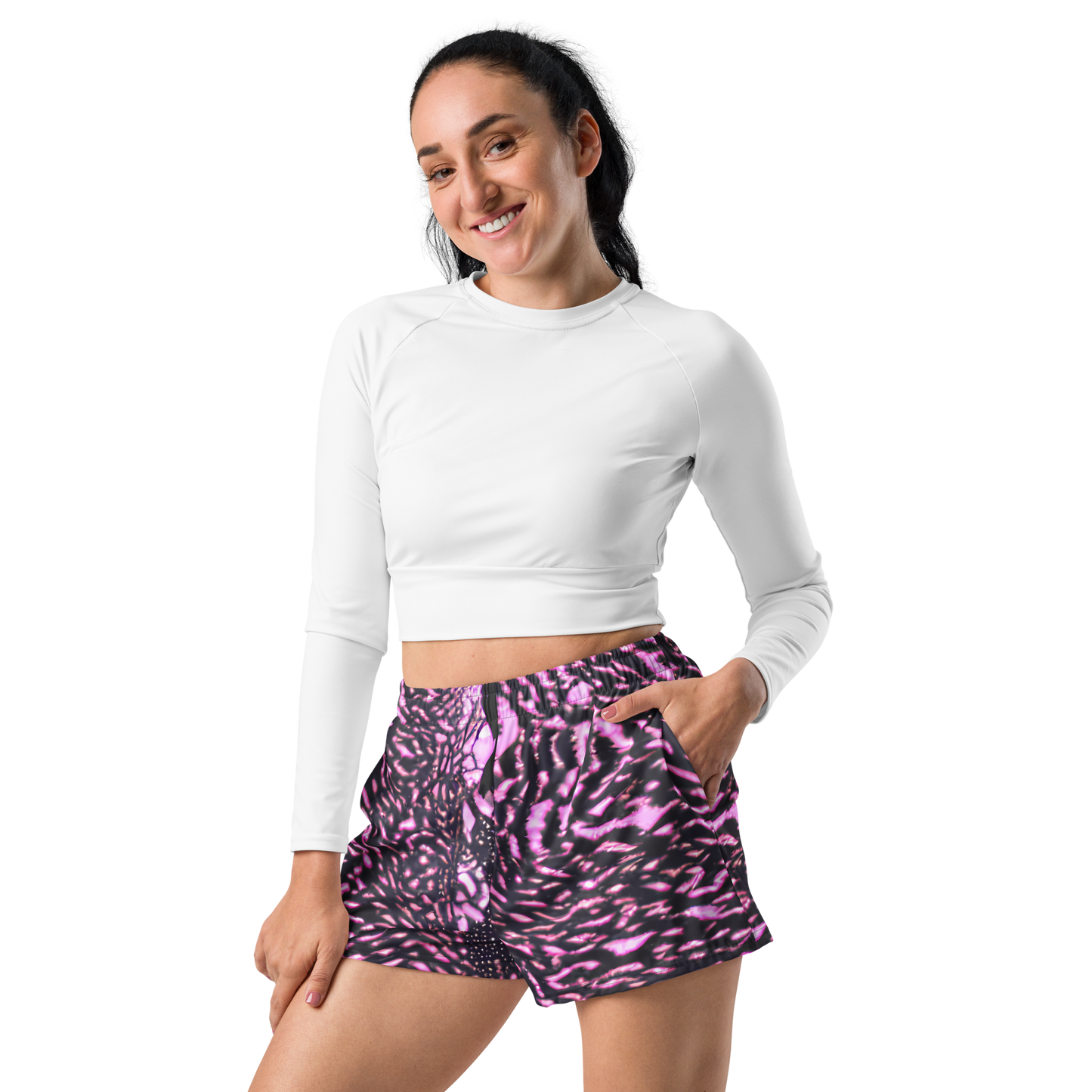 Women’s Athletic Shorts - Meryl's Mystery