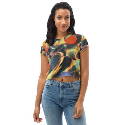 Women's Crop Tee - Fabritius Fantasy