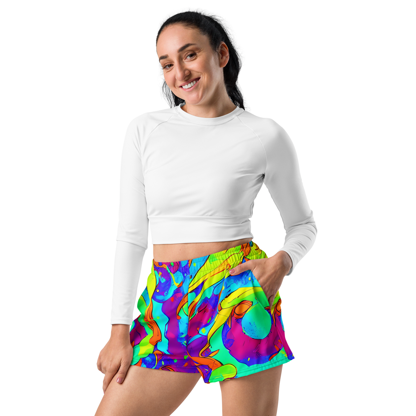 Women’s Athletic Shorts - Roset Rapture