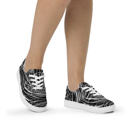 Women's Lace-Up Canvas Shoes - Biomech Spiral