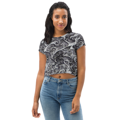 Women's Crop Tee - Mashburn Swirls