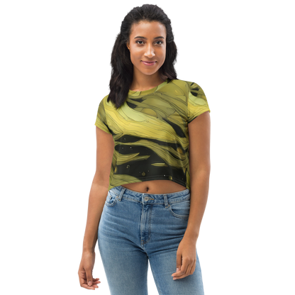 Women's Crop Tee - Whispered Breeze