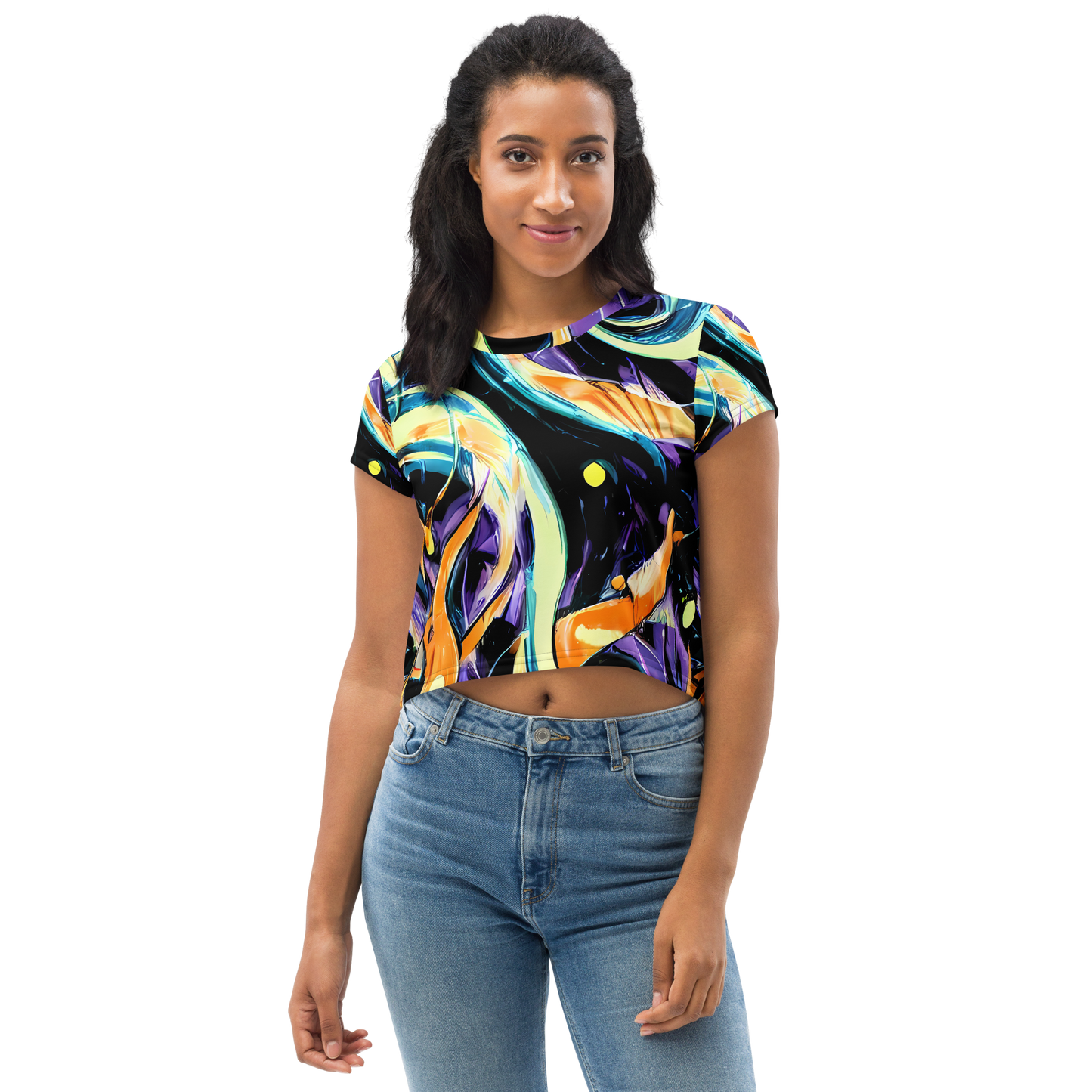 Women's Crop Tee - Dorothy's Whirl