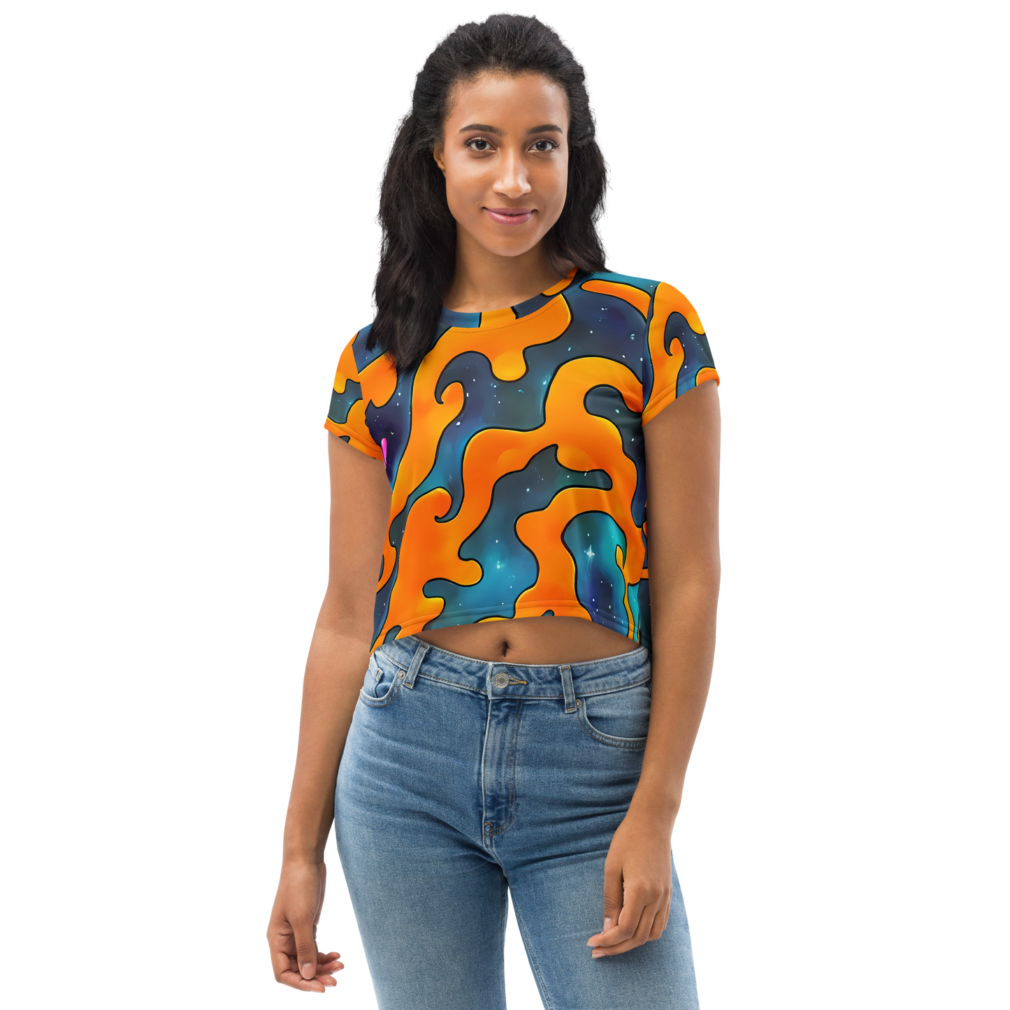 Women's Crop Tee - Criswell Cosmos