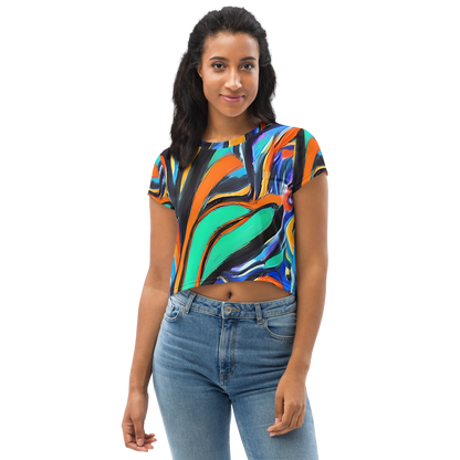 Women's Crop Tee - Carr's Whirl