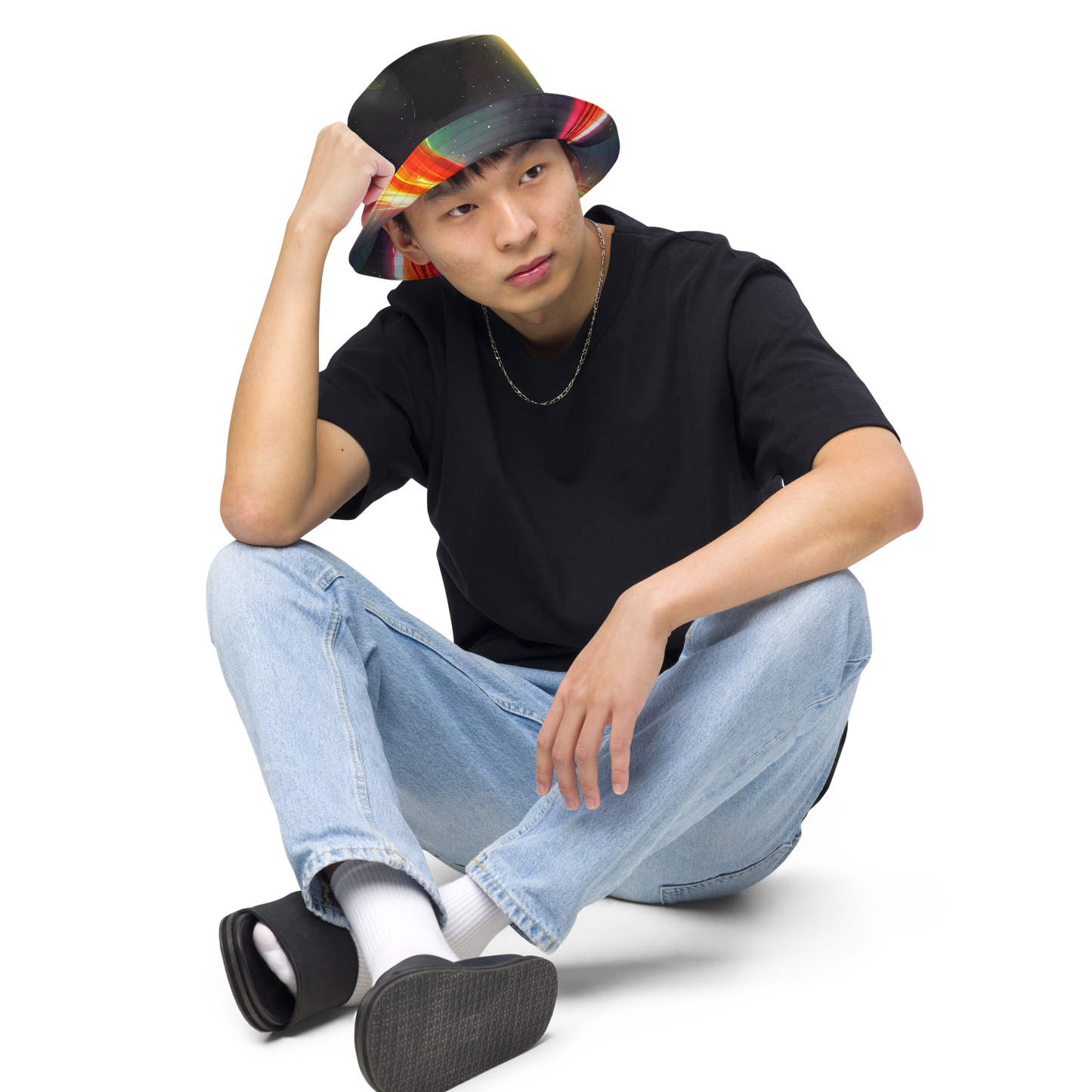 Reversible Bucket Hat - Sherwood Swirl