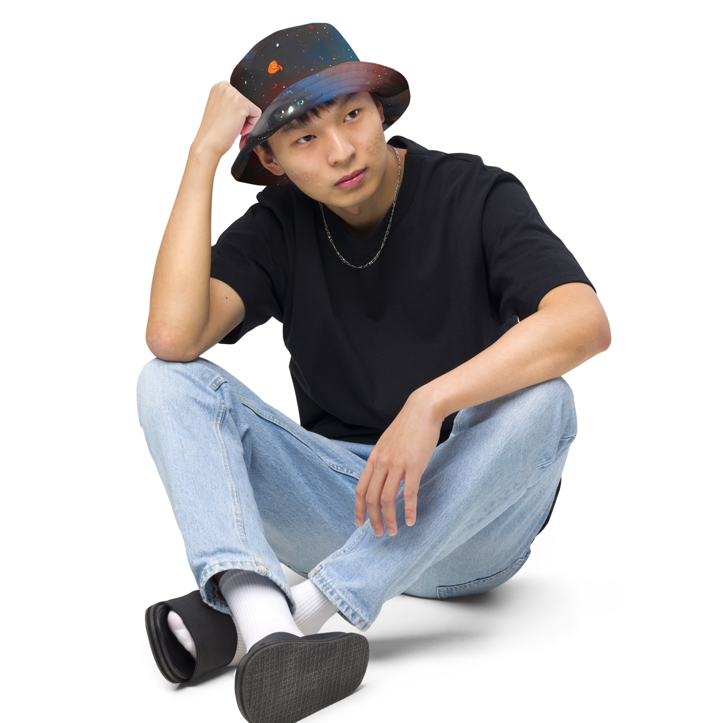 Reversible Bucket Hat - Celestial Vogue