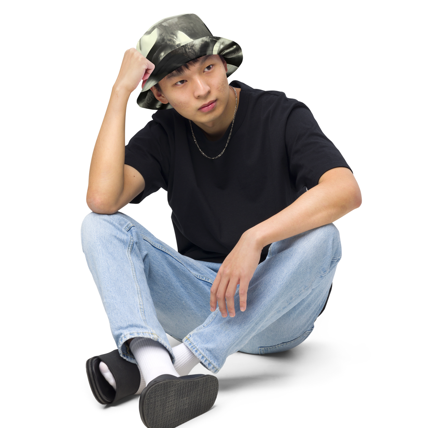 Reversible Bucket Hat - Shadowed Mystique