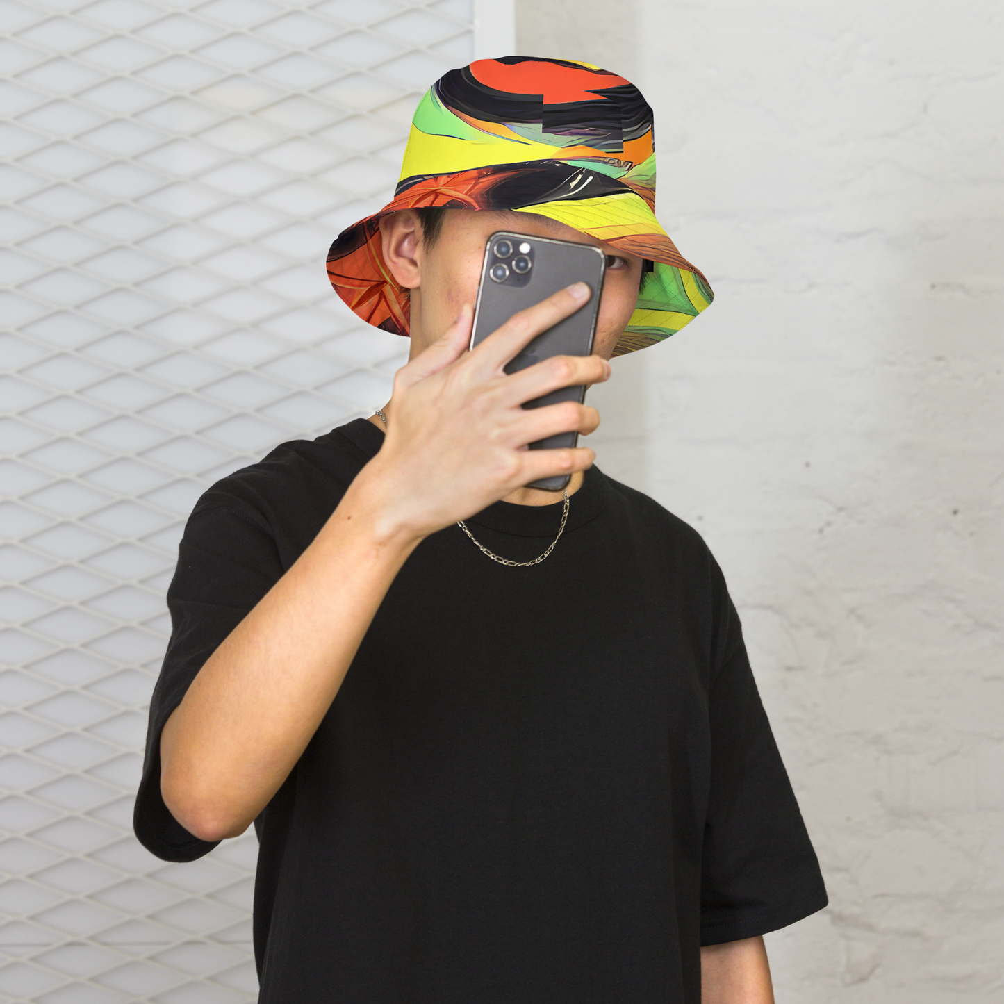 Reversible Bucket Hat - Tenggren Whirl