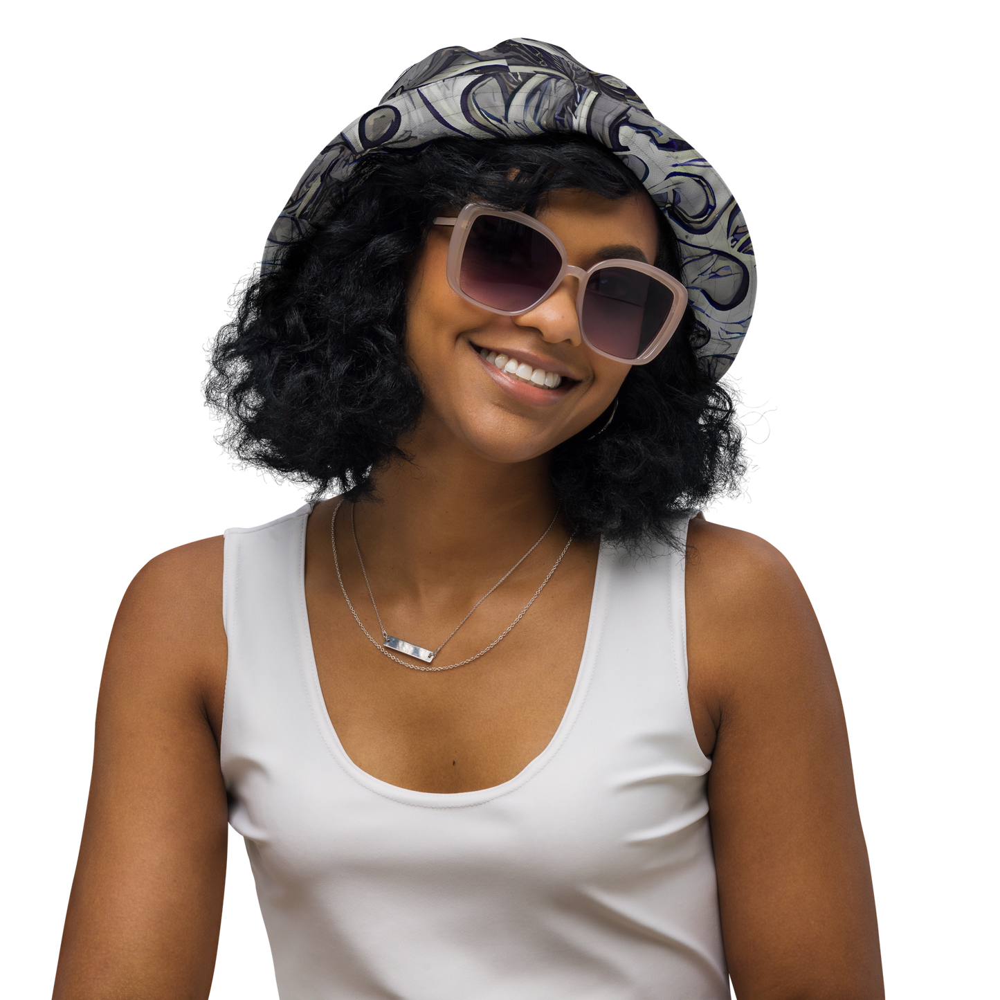 Reversible Bucket Hat - Mashburn Swirls