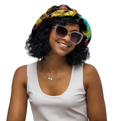 Reversible Bucket Hat - Psychedelic Pulsar