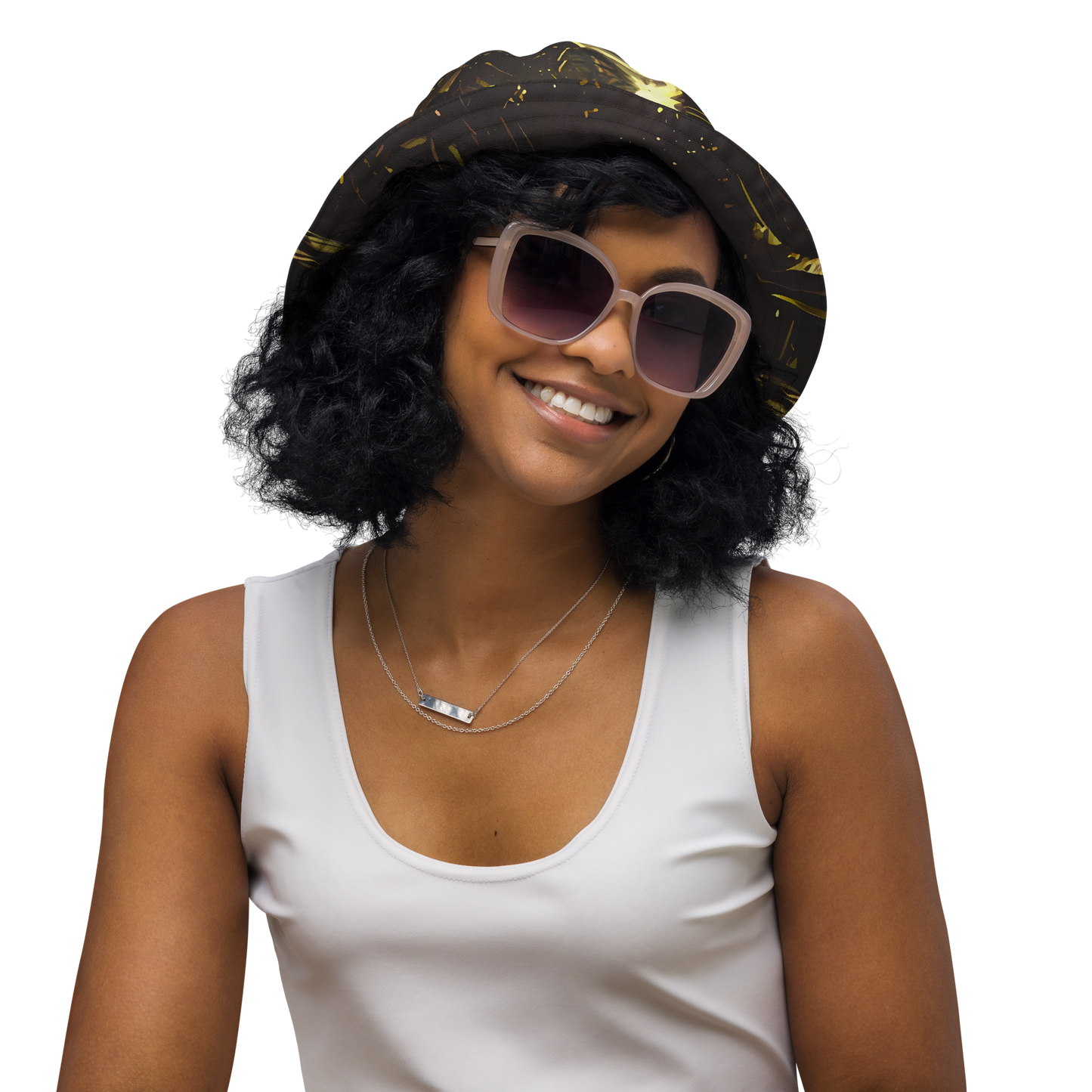 Reversible Bucket Hat - Oceanic Echo