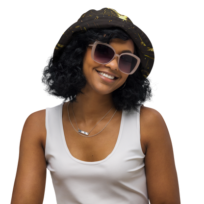 Reversible Bucket Hat - Oceanic Echo