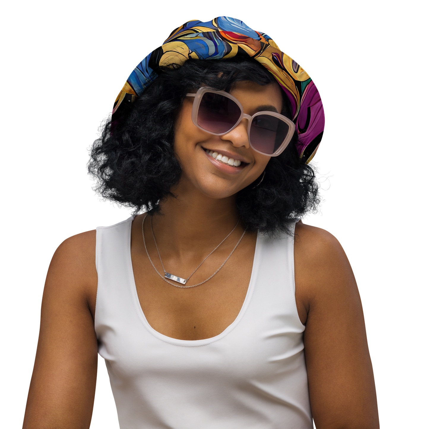 Reversible Bucket Hat - Bosschaert Whorls