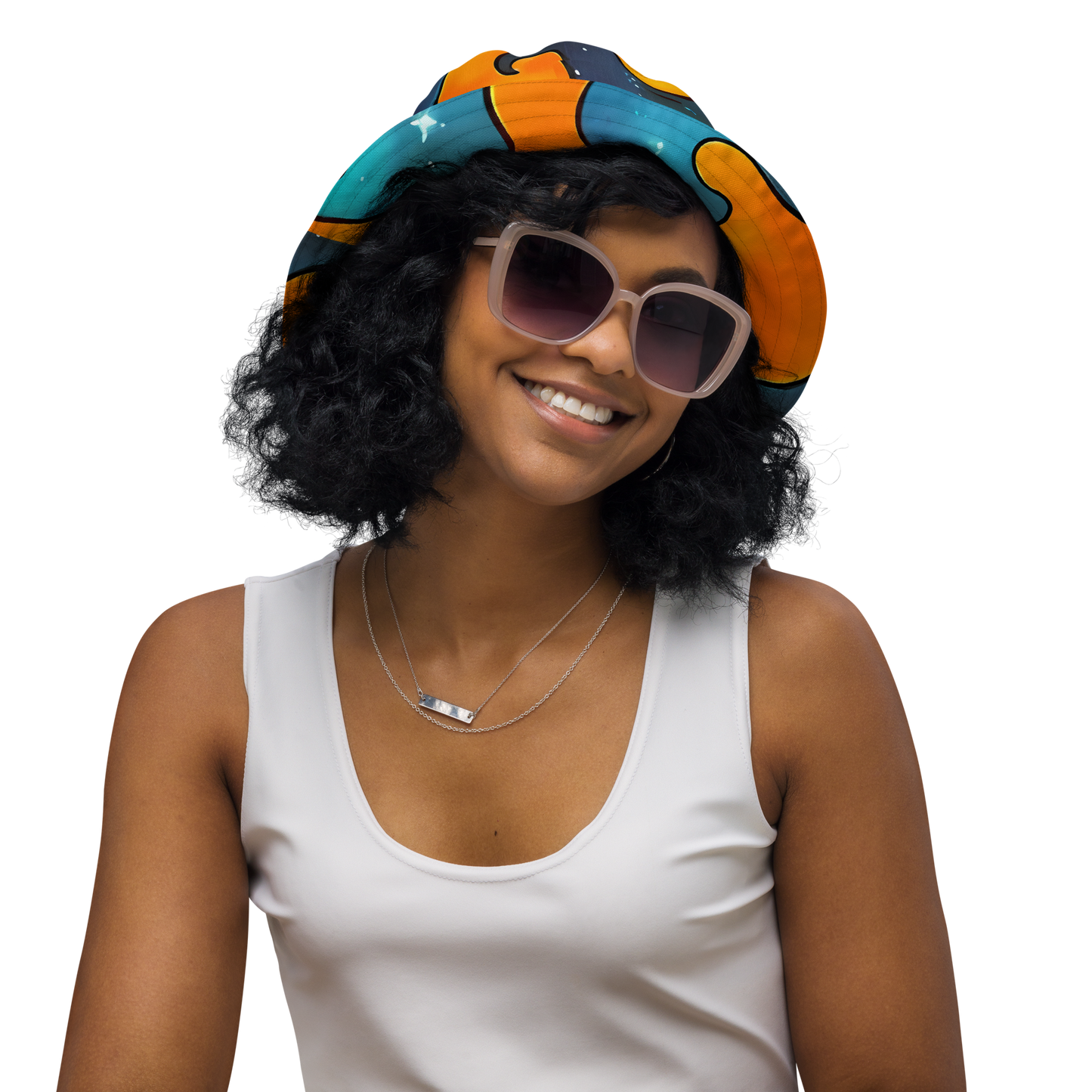 Reversible Bucket Hat - Criswell Cosmos