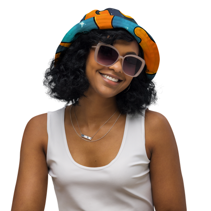 Reversible Bucket Hat - Criswell Cosmos