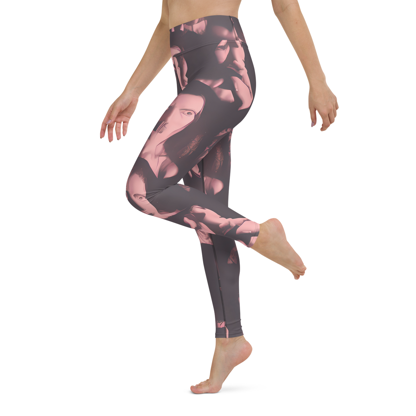 Yoga Leggings - Portrait Whispers