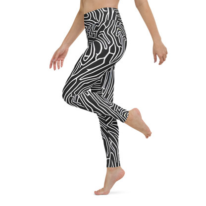 Yoga Leggings - Acconci Waves