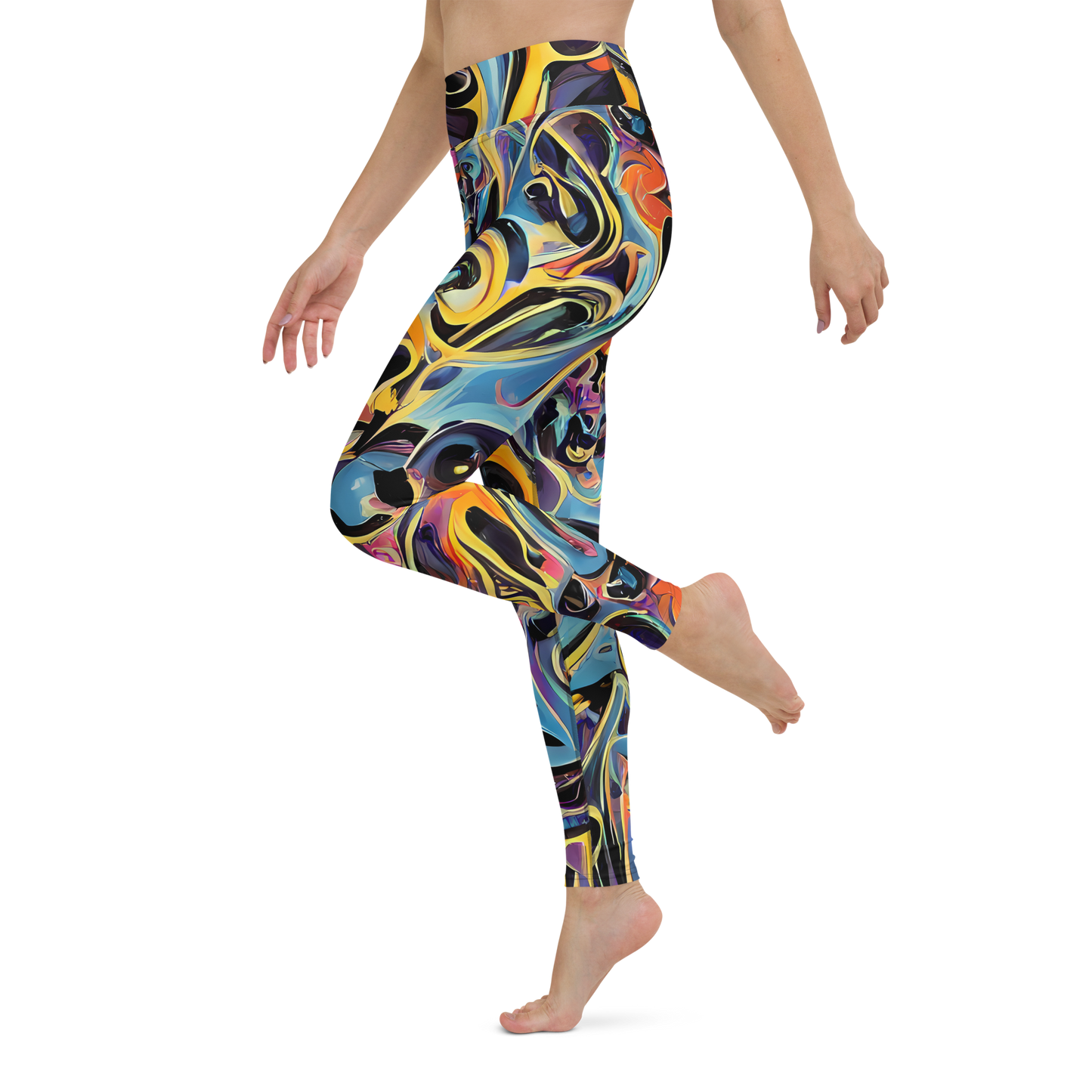 Yoga Leggings - Newtonian Rhapsody