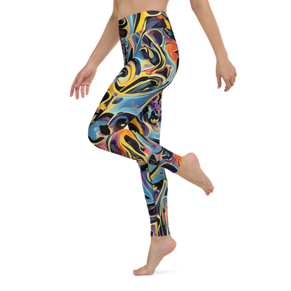 Yoga Leggings - Newtonian Rhapsody