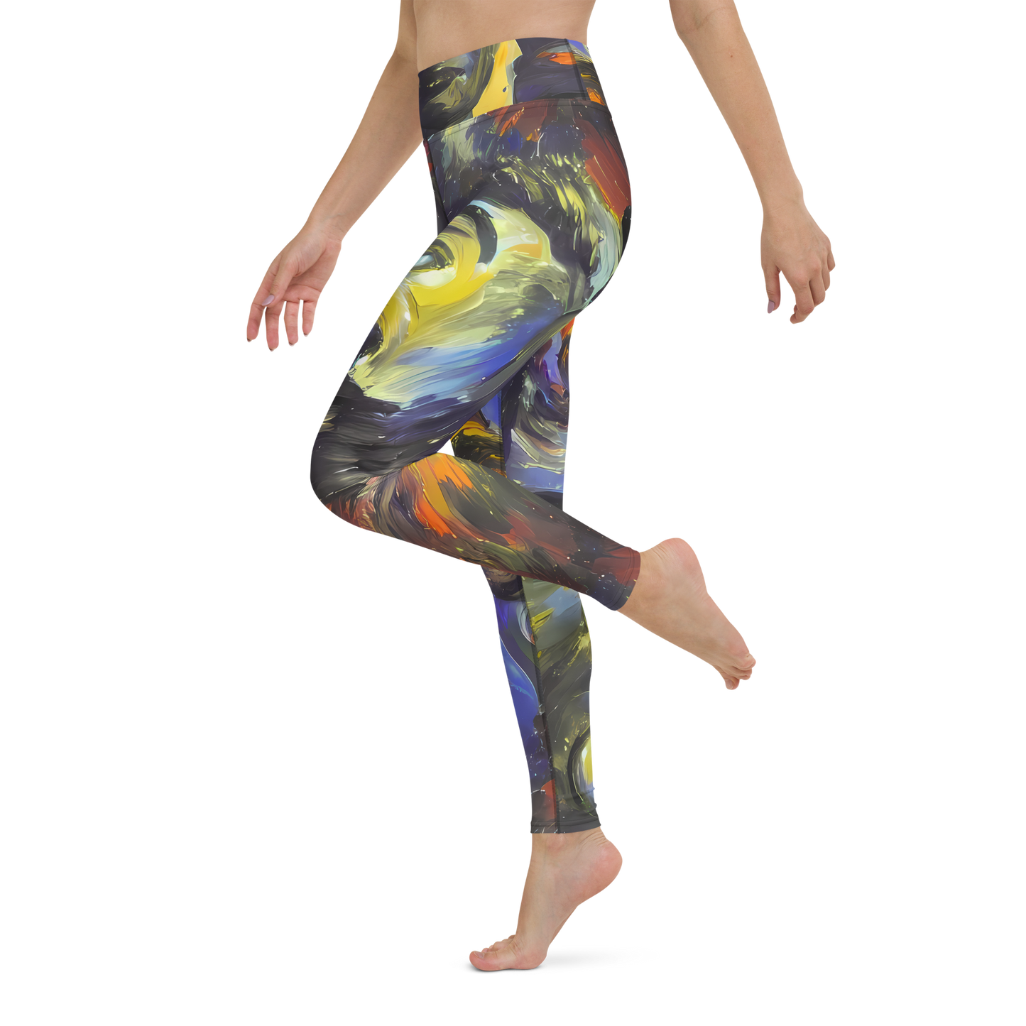 Yoga Leggings - Corinthian Gaze