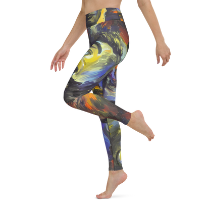 Yoga Leggings - Corinthian Gaze