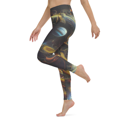 Yoga Leggings - Galactic Swirl