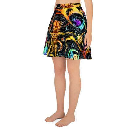 Skater Skirt - Psychedelic Pulsar