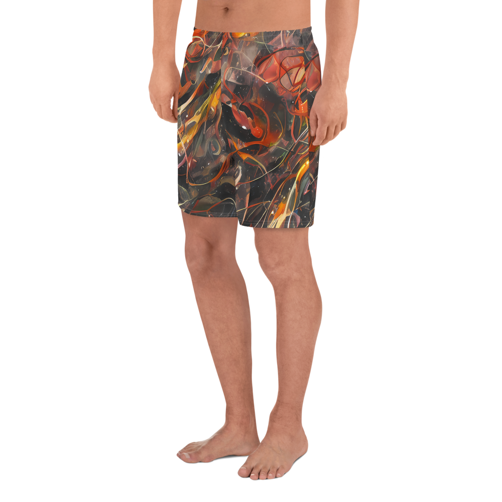 Men's Athletic Shorts - Temporal Vortex