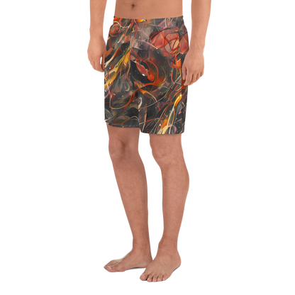 Men's Athletic Shorts - Temporal Vortex