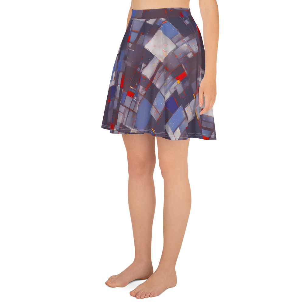 Skater Skirt - Cubist Rhythm