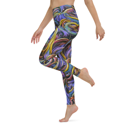 Yoga Leggings - Tanning Twirl