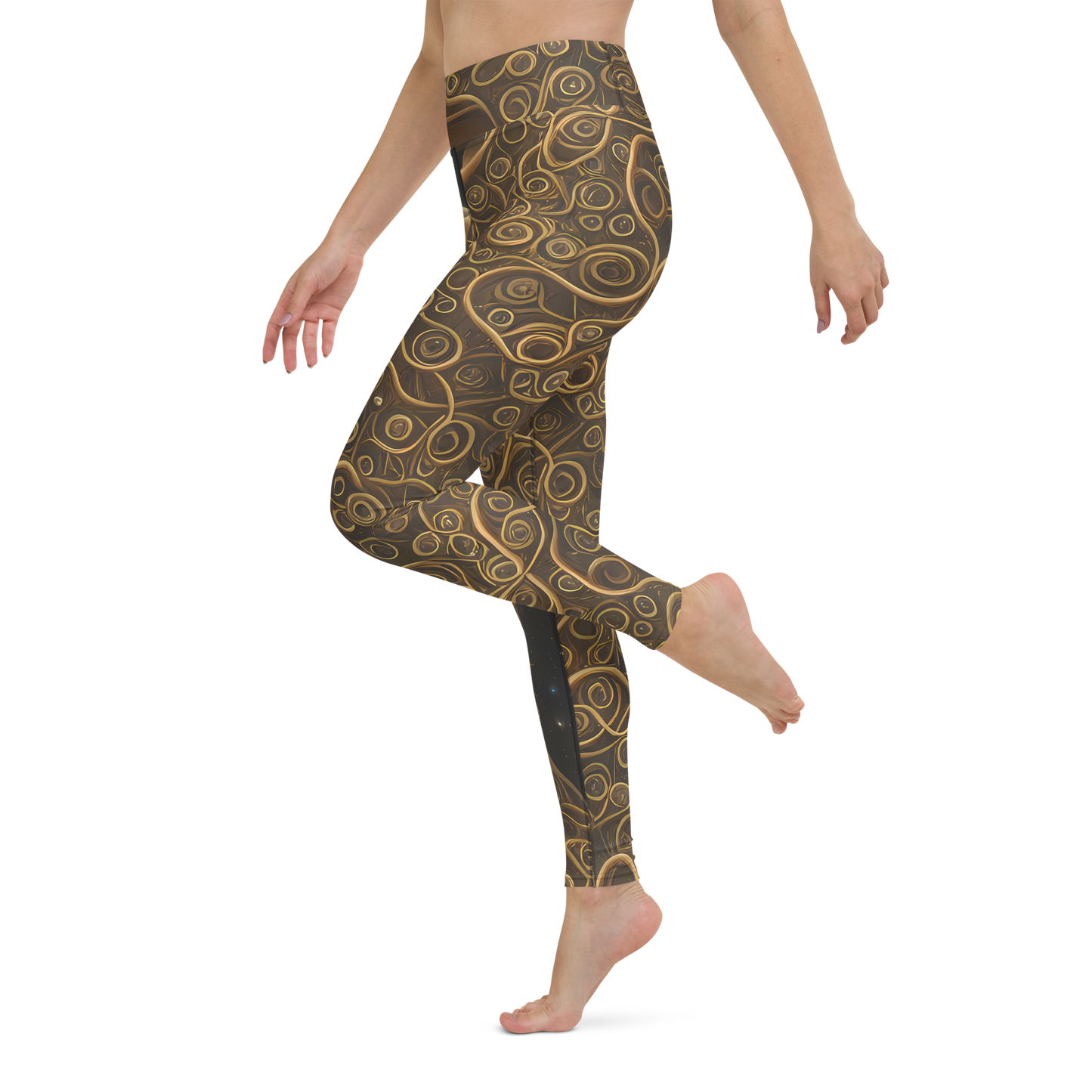 Yoga Leggings - Ethereal Coils