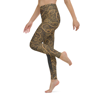 Yoga Leggings - Ethereal Coils