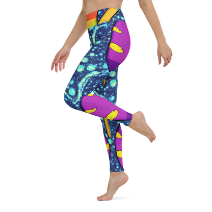 Yoga Leggings - Cosmic Siblings