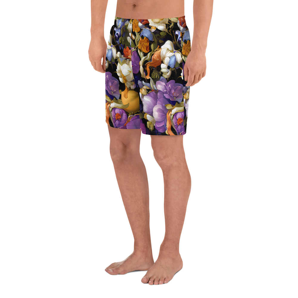 Men's Athletic Shorts - Blooming Cosmos