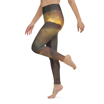 Yoga Leggings - Solar Torrent