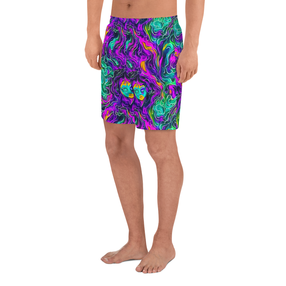 Men's Athletic Shorts - Vortex Dream