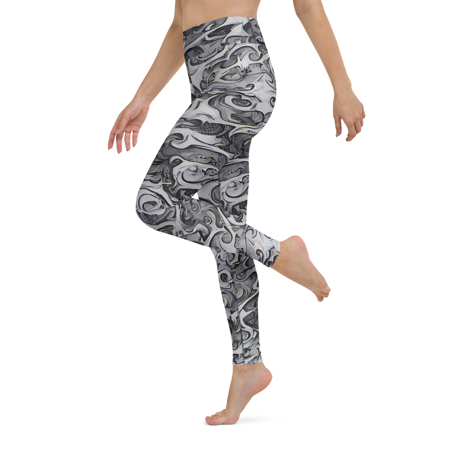 Yoga Leggings - Mashburn Swirls