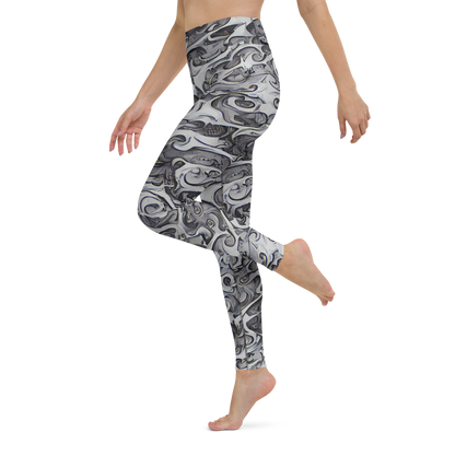 Yoga Leggings - Mashburn Swirls