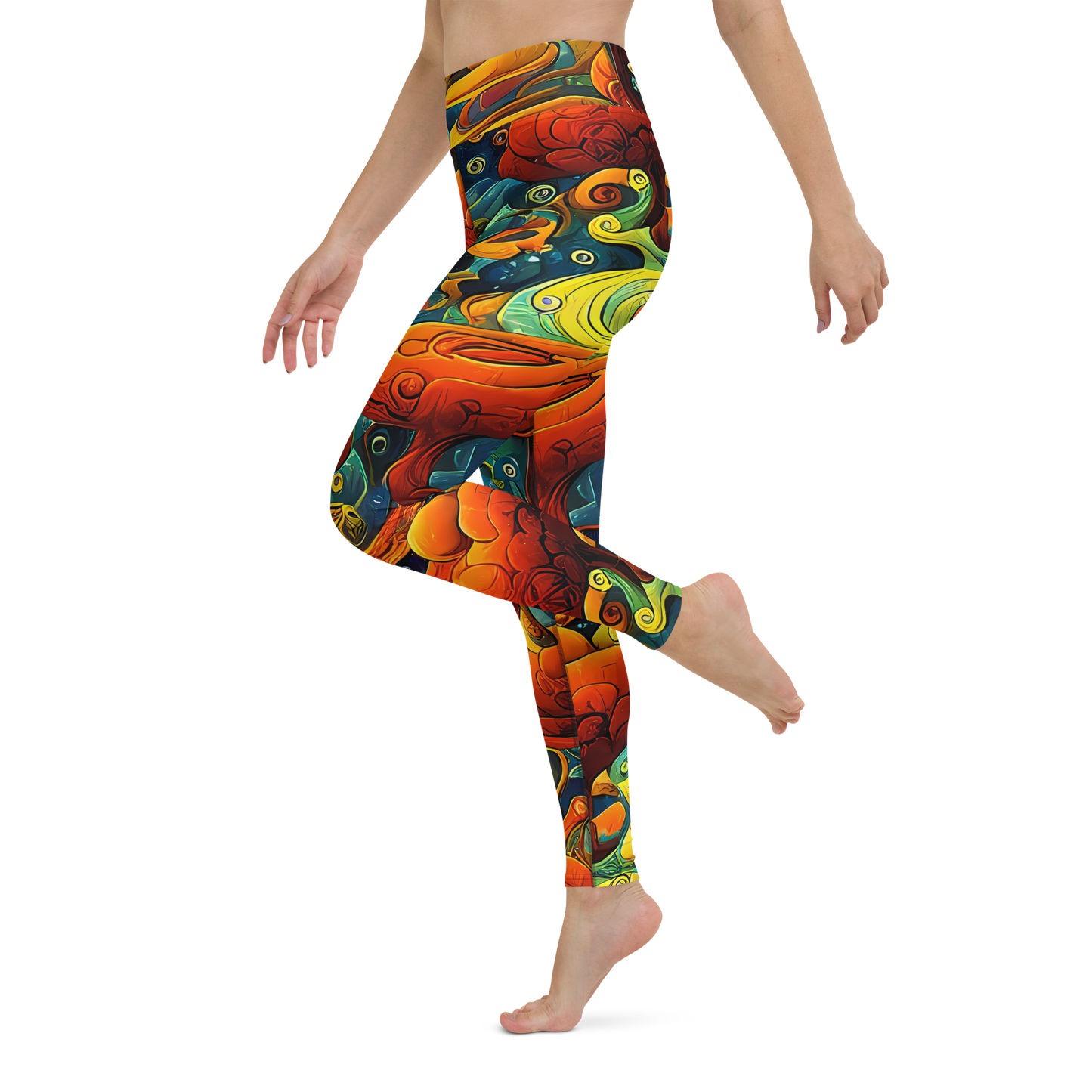 Yoga Leggings - Duncanson Dream