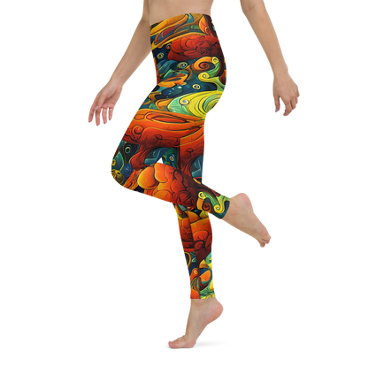 Yoga Leggings - Duncanson Dream