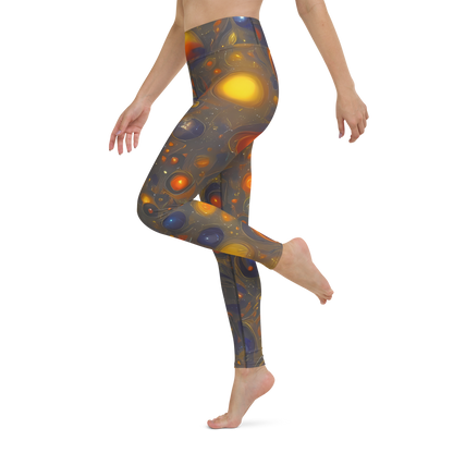 Yoga Leggings - Chromal Flux