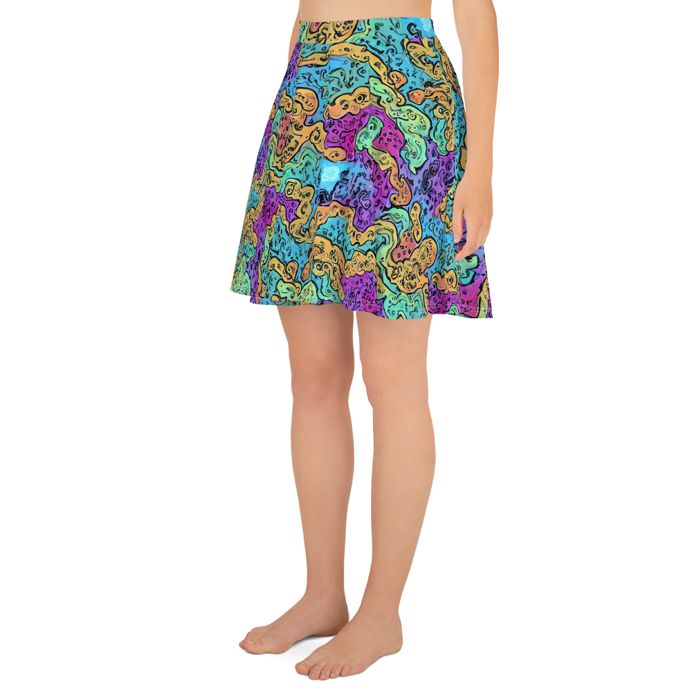 Skater Skirt - Intergalactic Graffiti