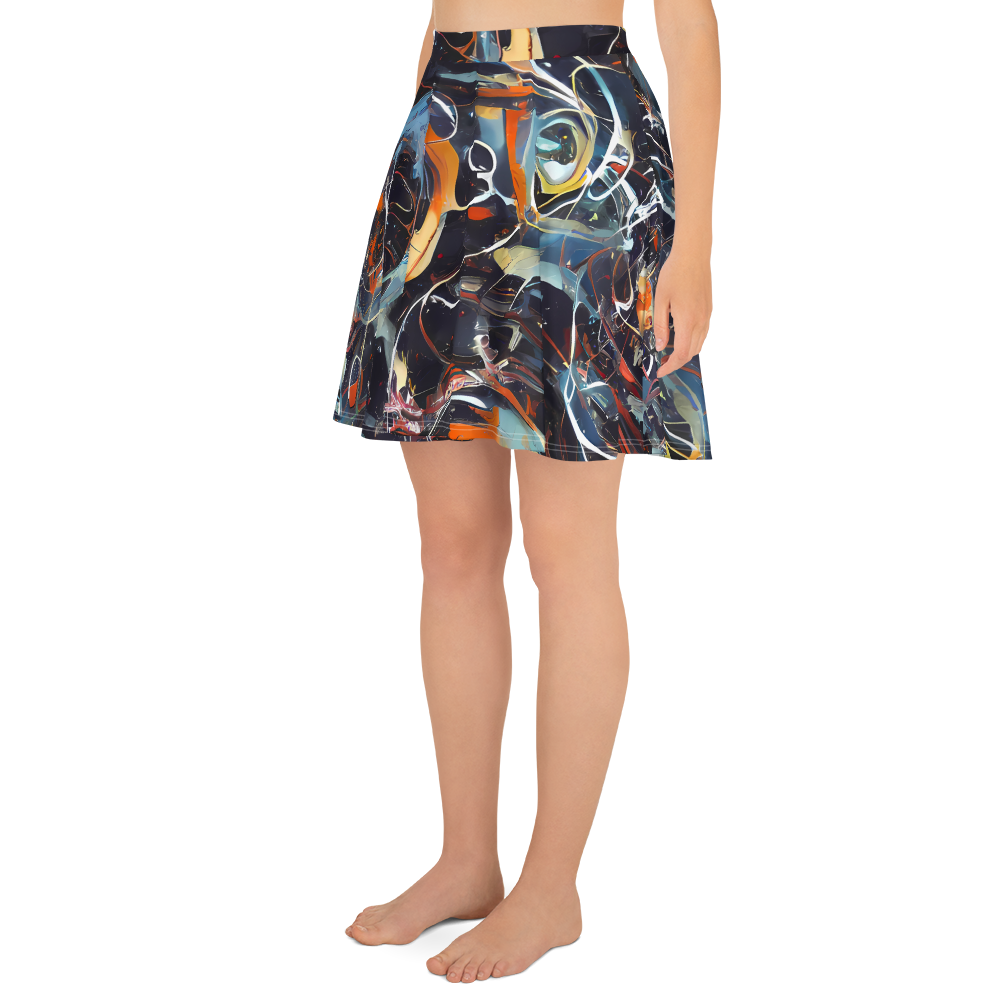 Skater Skirt - Neo-Splash Labyrinth