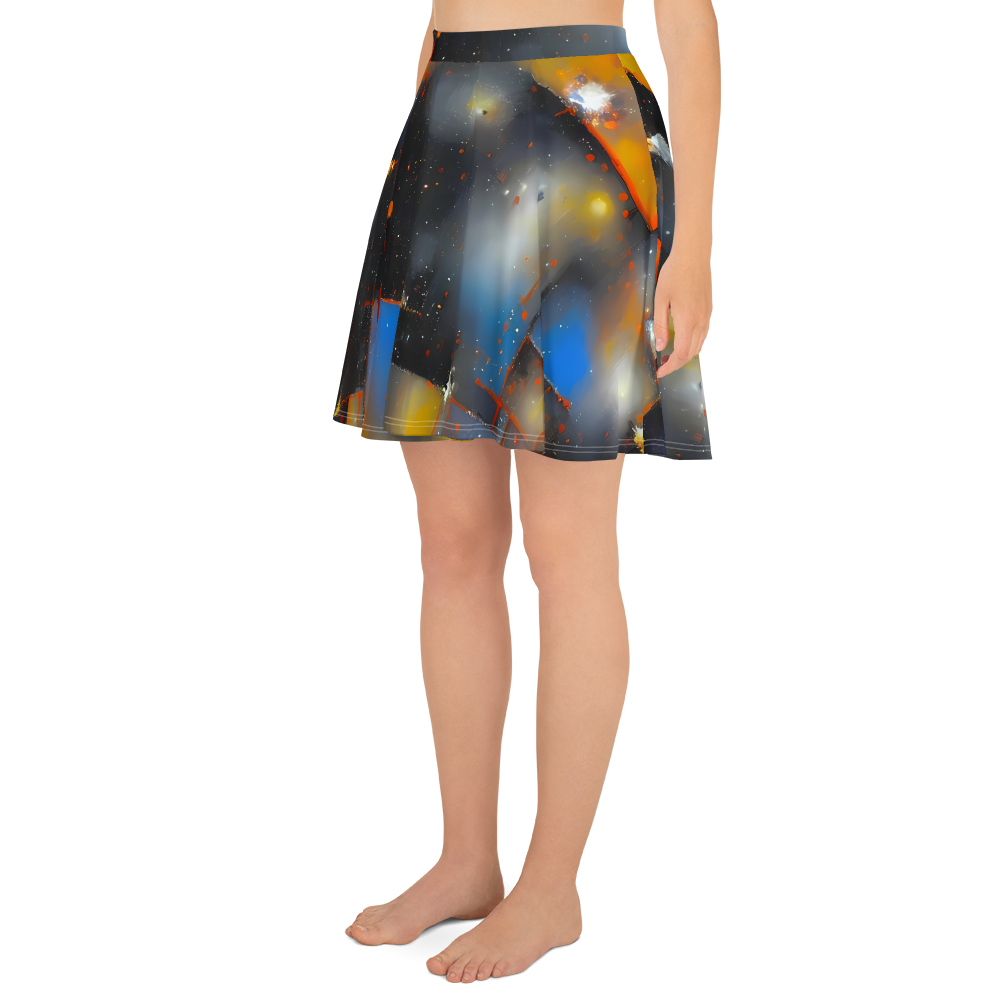 Skater Skirt - Monet's Matrix