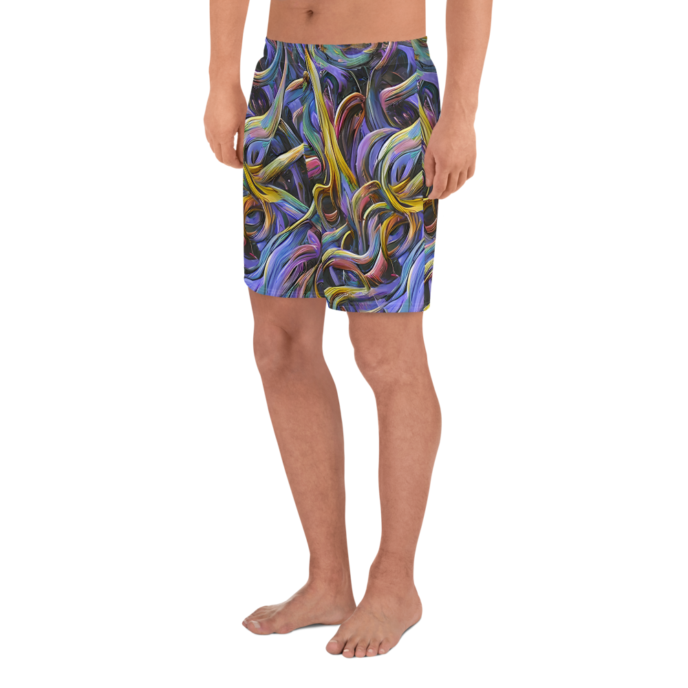 Men's Athletic Shorts - Tanning Twirl