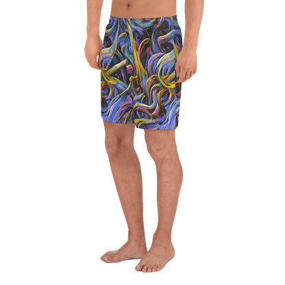 Men's Athletic Shorts - Tanning Twirl