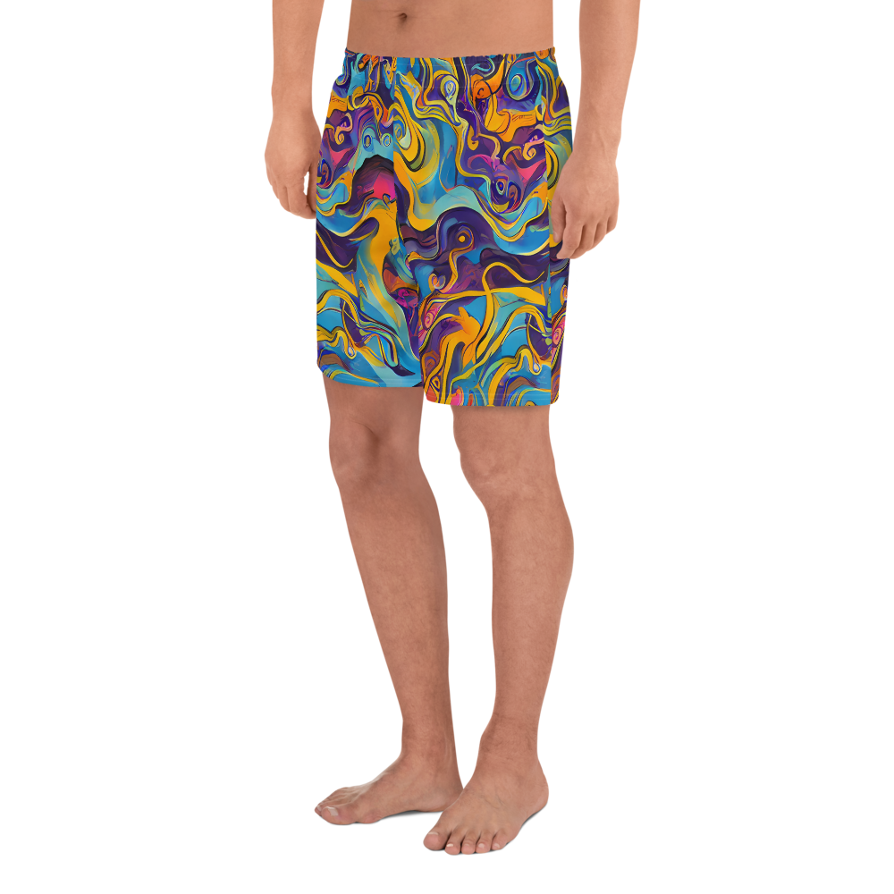 Men's Athletic Shorts - Cecily's Whorl